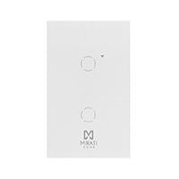 APAGADOR INTELIGENTE DE PARED MIRATI DE 2 APAGADORES TOUCH WIFI 2.4HZ BLUETOOTH // COMPATIBLE CON ANDROID E IOS // FUNCIONA CON ALEXA Y ASISTENTE DE GOOGLE APAGADOR INTELIGENTE DE PARED MIRATI DE 2 APAGADORES TOUCH WIFI 2.4HZ BLUETOOTH // COMPATIBLE CON ANDROID E IOS // FUNCIONA CON ALEXA Y ASISTENTE DE GOOGLE